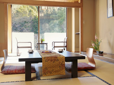 Zimmer im japanischen Stil in Südlage