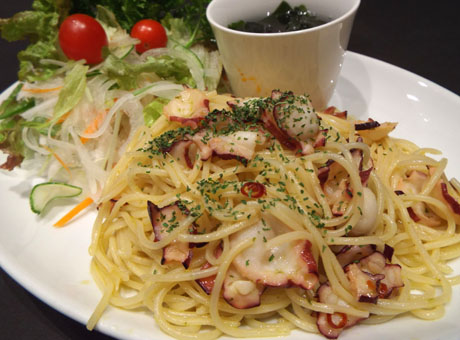 スパゲティーペペロンチーノ