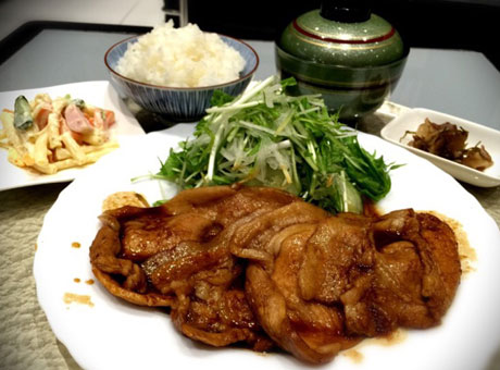 しょうが焼きごはん