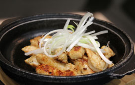 とり塩鉄板焼き